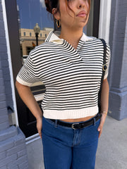 Moxie Striped Top