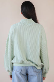 Brielle Waffle Knit Pullover