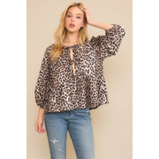 Fierce Evening Leopard Top