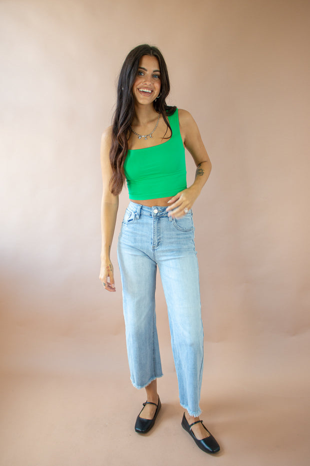 Jessy Wide Leg Jeans Light Wash