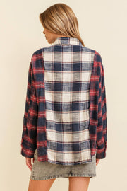 Claire Flannel Top