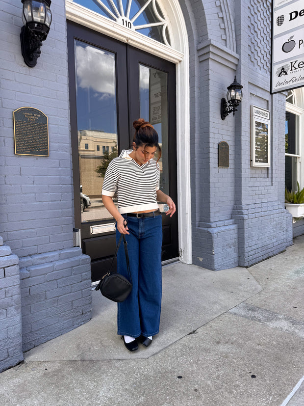 Moxie Striped Top