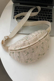 Crossbody Straw Bag