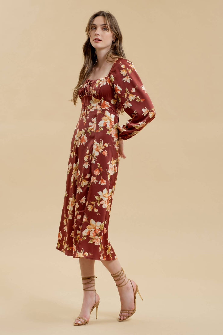 Gina Floral Maxi Dress