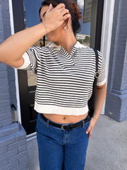 Moxie Striped Top