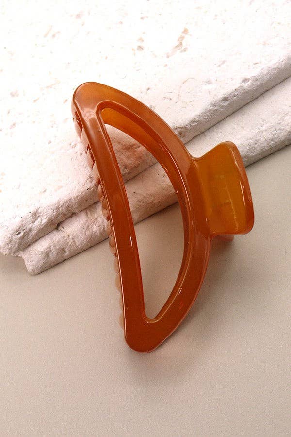 Half Moon Translucent Clip