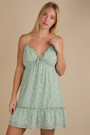 Flora & Flirt Mini Dress
