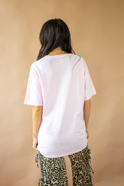 Girl Dinner Graphic Tee Pink