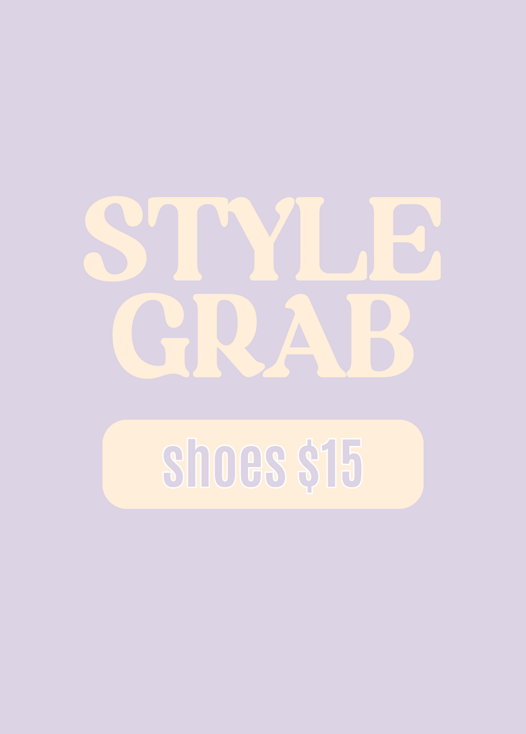 {STYLE GRAB} shoes $15
