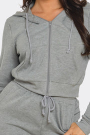 Kaia Cropped Hoodie