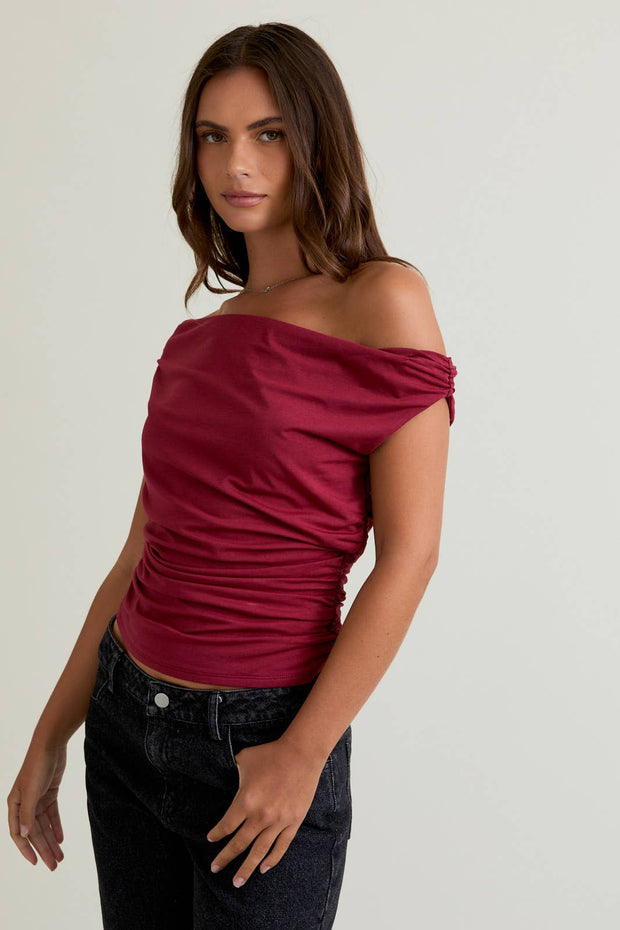 Arlette Off-Shoulder Top