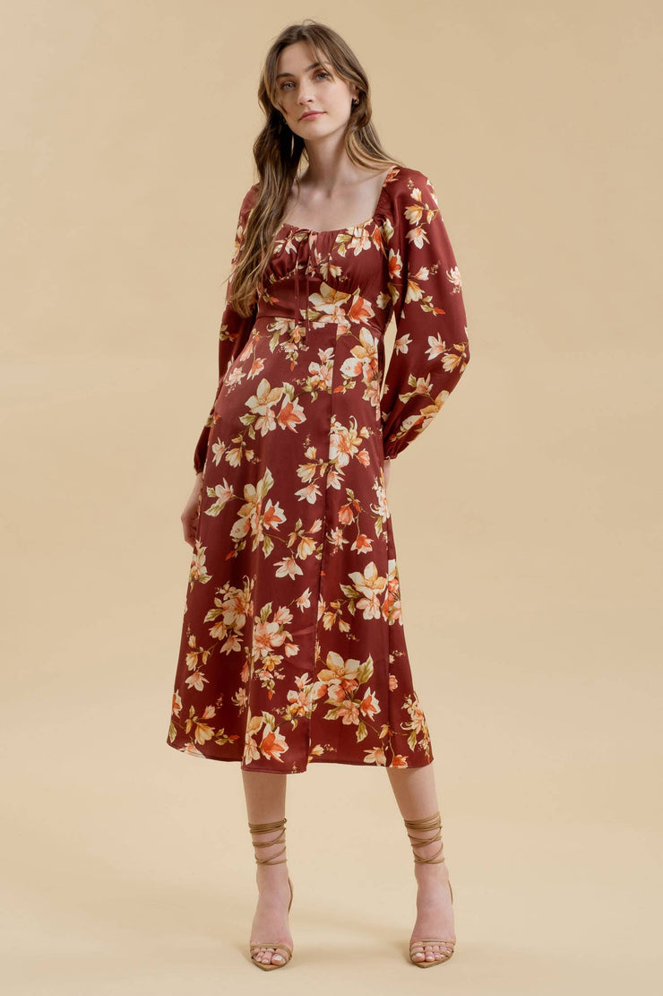 Gina Floral Maxi Dress