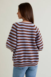Callie Striped Cardigan