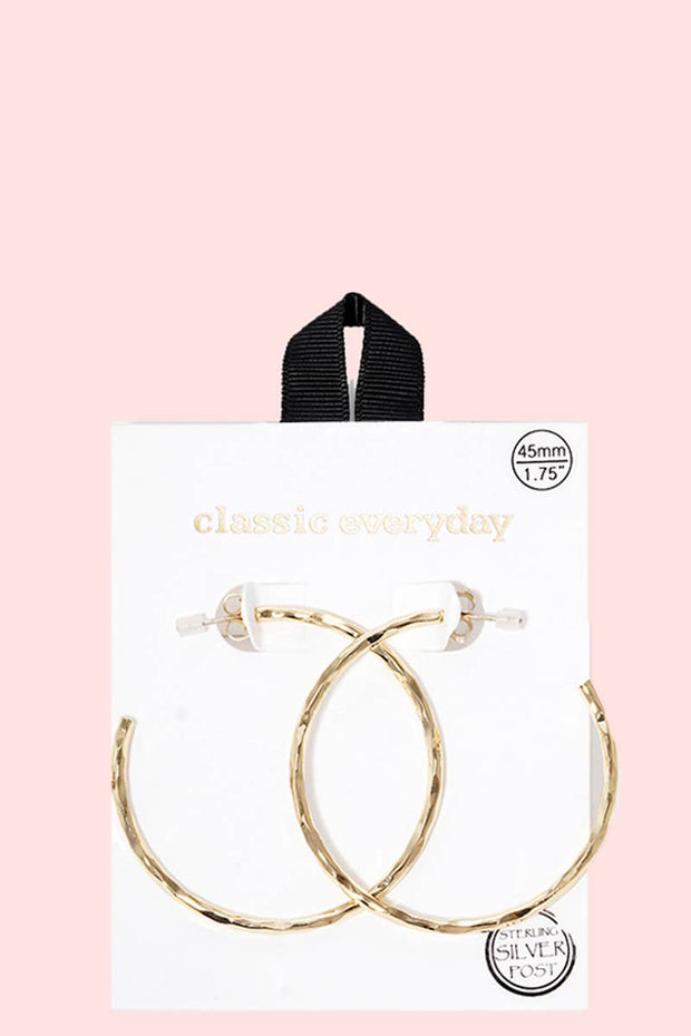 Large Hoop Earrings