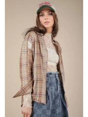 Sloane Flannel Top