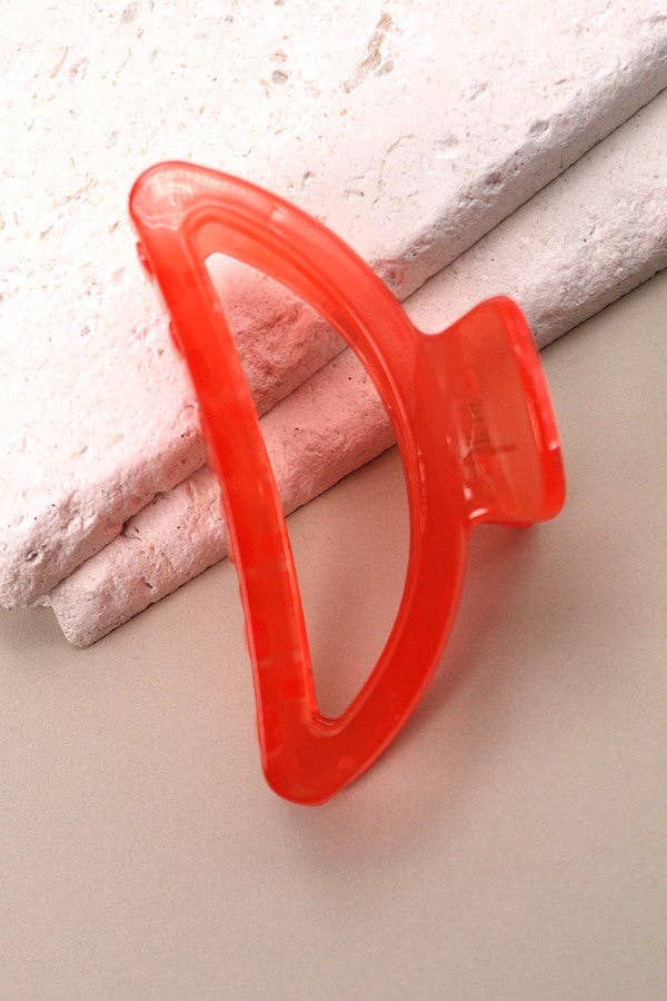 Half Moon Translucent Clip
