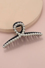 CLASSIC PEARL HAIR CLAW CLIPS