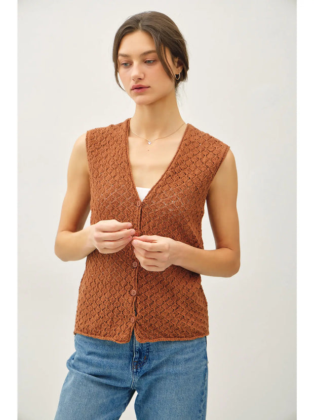 Elodie Knit Vest