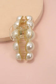 CLASSIC PEARL HAIR CLAW CLIPS