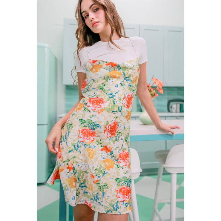 Valerie Satin Dress
