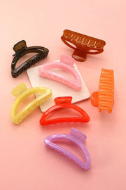 Half Moon Translucent Clip