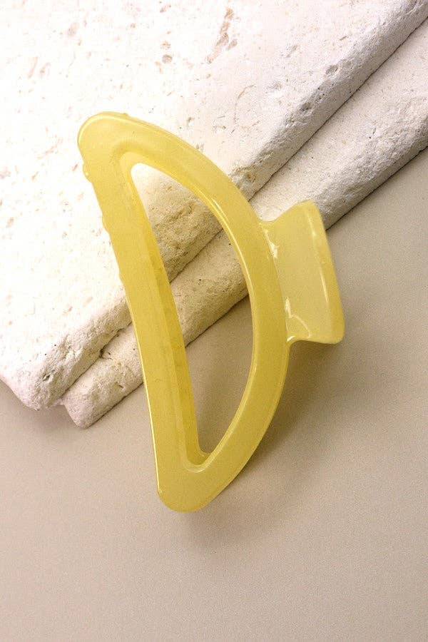 Half Moon Translucent Clip