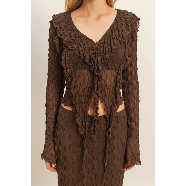 Yara Ruffle Top