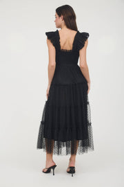 Lila Dot Midi Dress