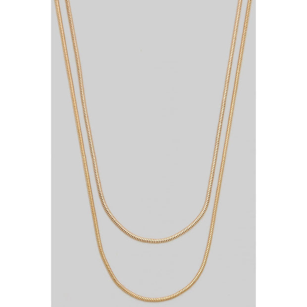 Layered Snake Chain