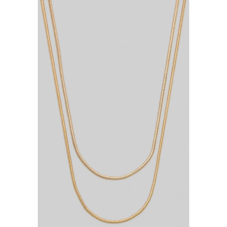 Layered Snake Chain