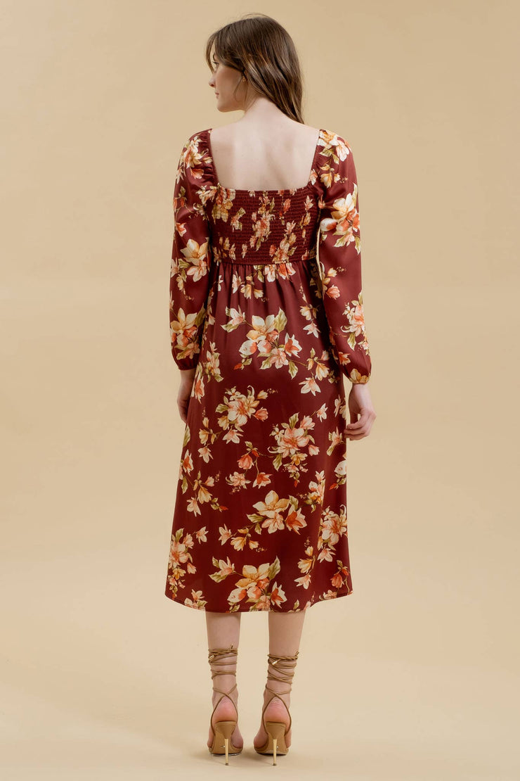 Gina Floral Maxi Dress