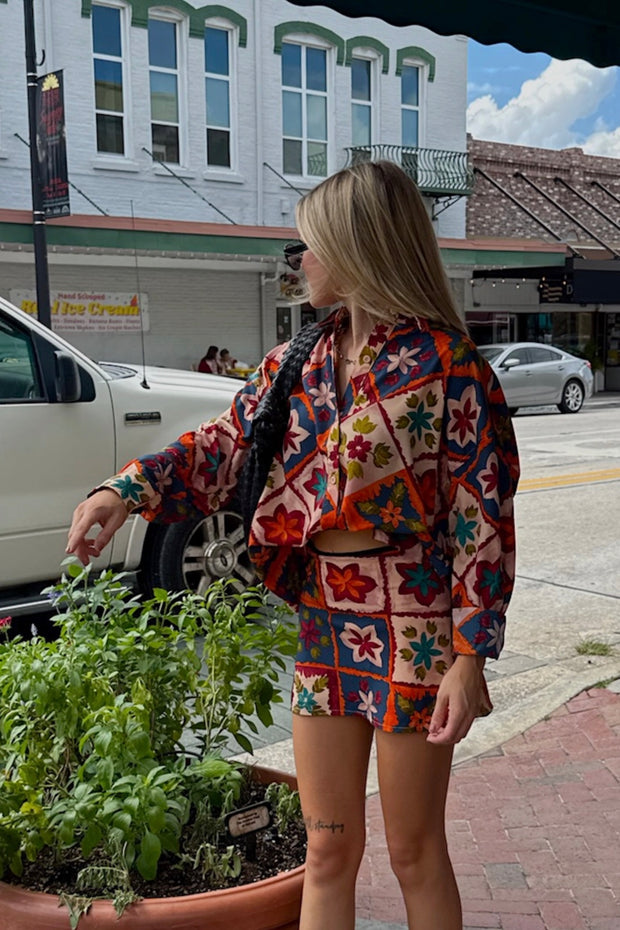 Retro Bloom Skirt