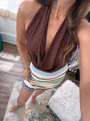 Olia Cowl Neck Top