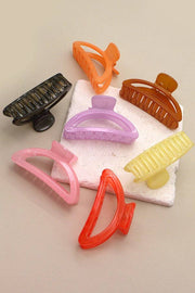 Half Moon Translucent Clip