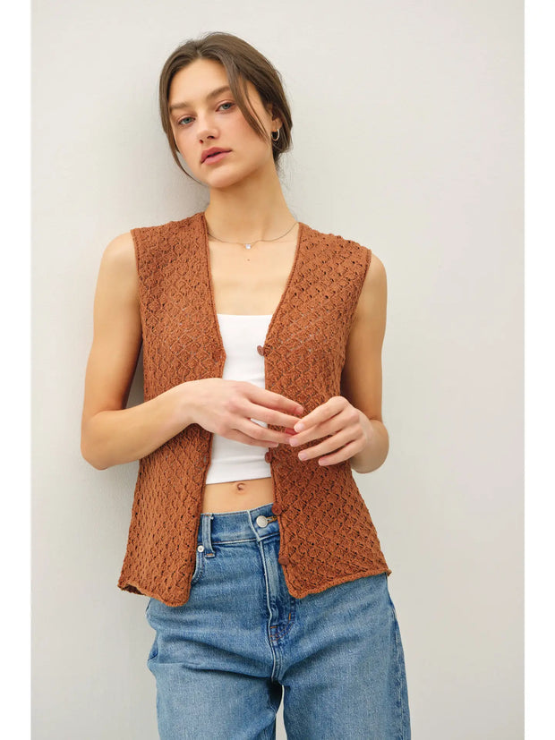 Elodie Knit Vest