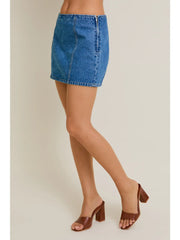 Mya Denim Mini Skirt