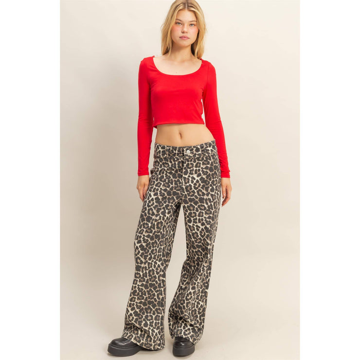 Laine Leopard Pants