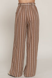 Seaside Stripe Linen Pants