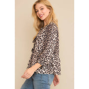 Fierce Evening Leopard Top