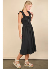 Timeless Smocked Midi Dress