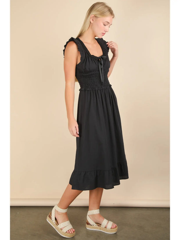 Timeless Smocked Midi Dress
