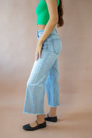 Jessy Wide Leg Jeans Light Wash