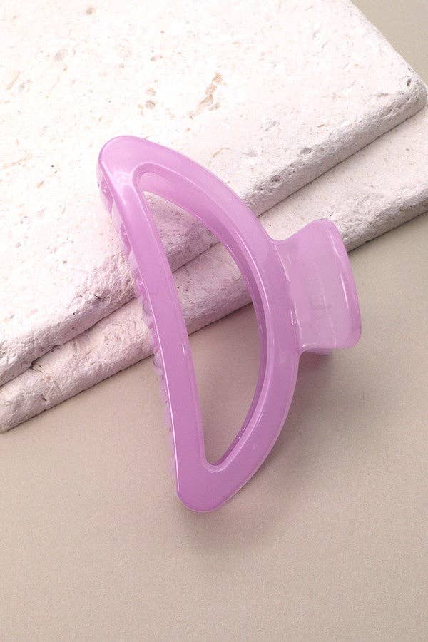 Half Moon Translucent Clip