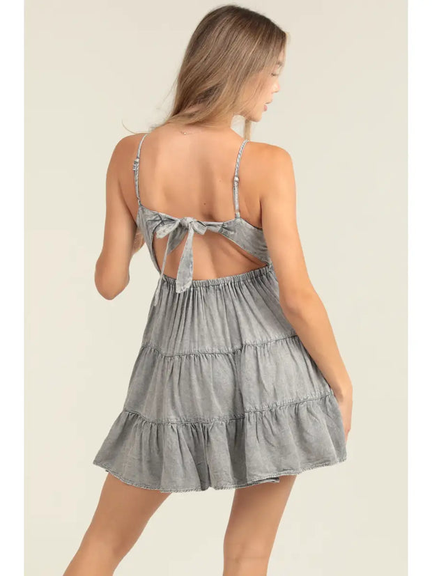 Aria Washed Mini Dress