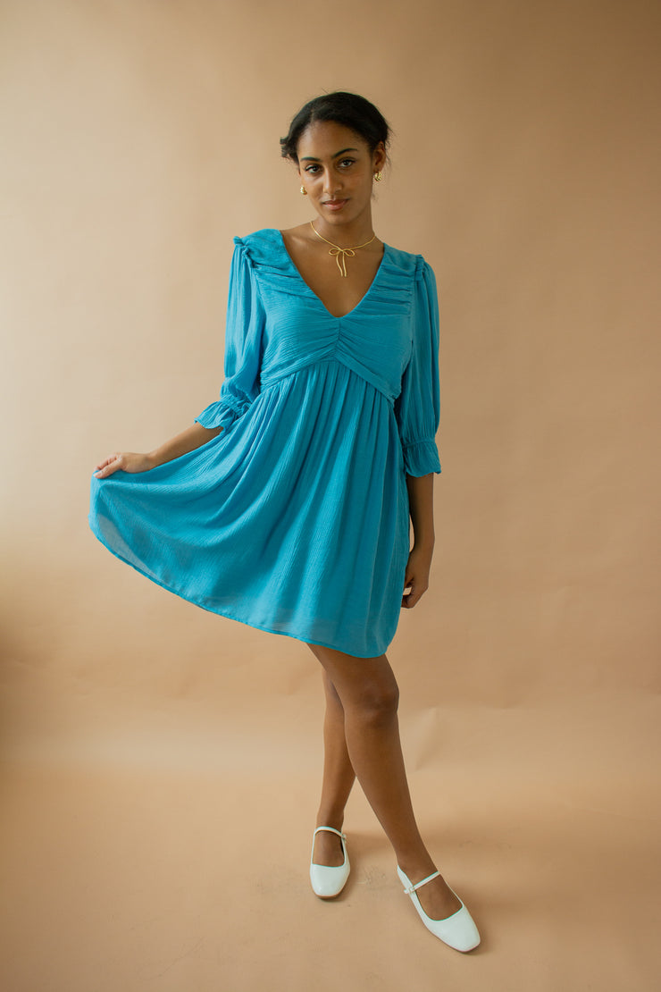 Mariana Mini Dress Blue