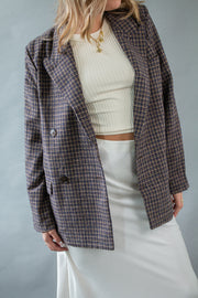 Kelsey Plaid Blazer