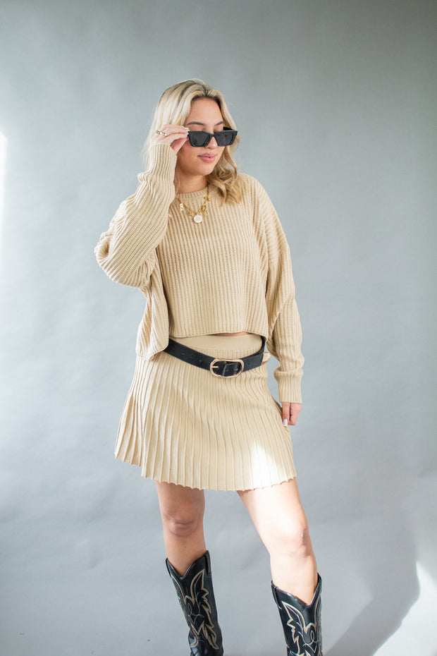 Marli Pleated Skirt