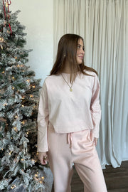 Elicia Long Sleeve Top Pink