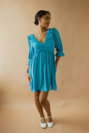 Mariana Mini Dress Blue