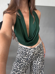 Olia Cowl Neck Top